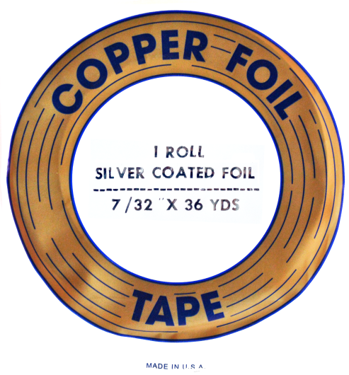 copperfoil 7/32 reves plata
