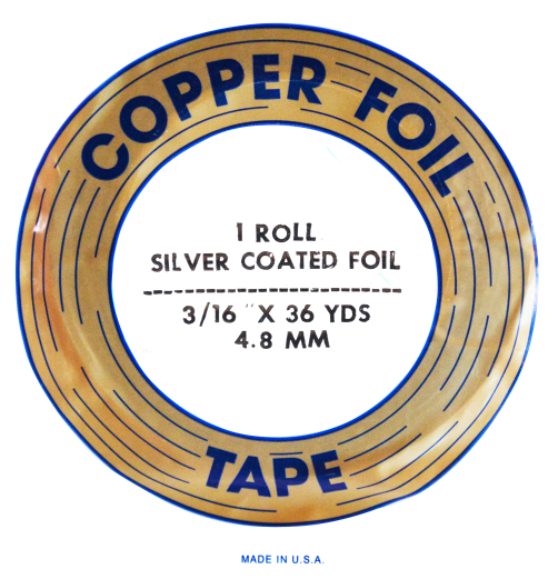 Copperfoil 3/16 reves plata
